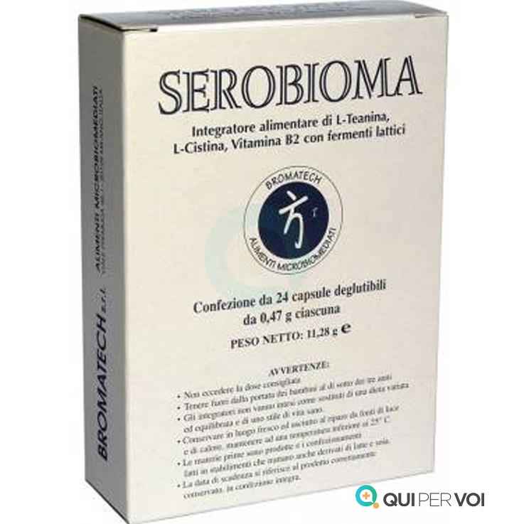 Serobioma - Integratore di Fermenti Lattici - 24 Capsule