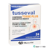 Tusseval Tosse Plus Calma la Tosse 24 compresse masticabili