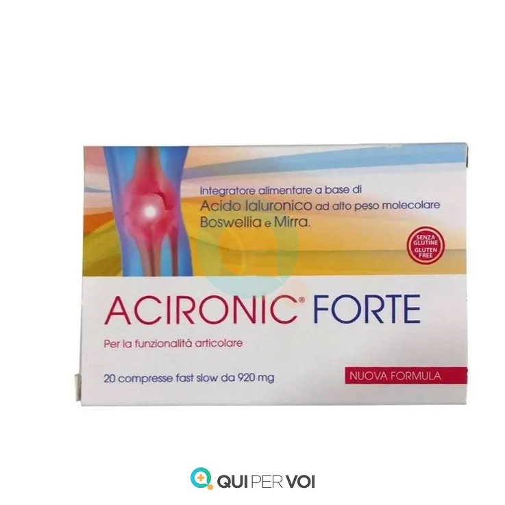 Acironic Forte 20 Compresse Fast-Slow