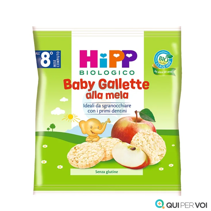 HIPP BABY GALLETTE RISO MELA