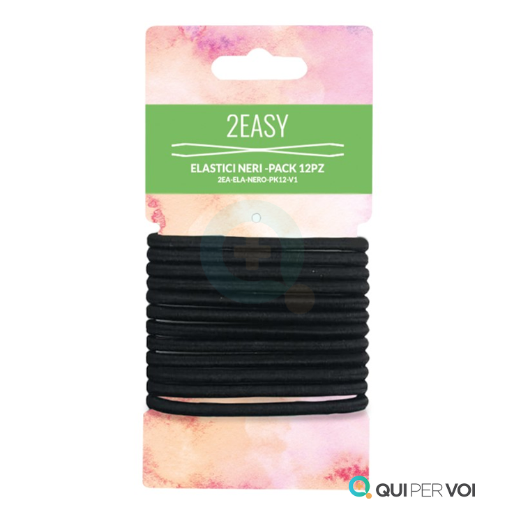 2EASY ELASTICI NERI 12PZ