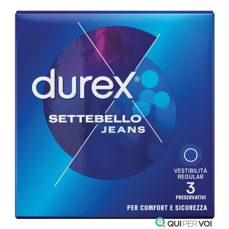 DUREX SETTEBELLO JEANS 3PZ