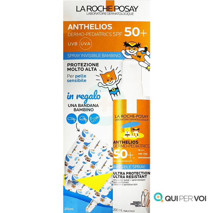 La Roche-Posay Anthelios Spray Dermo ped 50+ 200ml + Gadget 