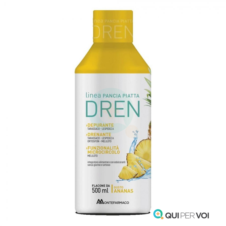 PANCIA PIATTA DREN500ML ANANAS