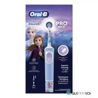 OralB Pro Kids 3+ Spazzolino Elettrico Frozen II con Testina di Ricambio