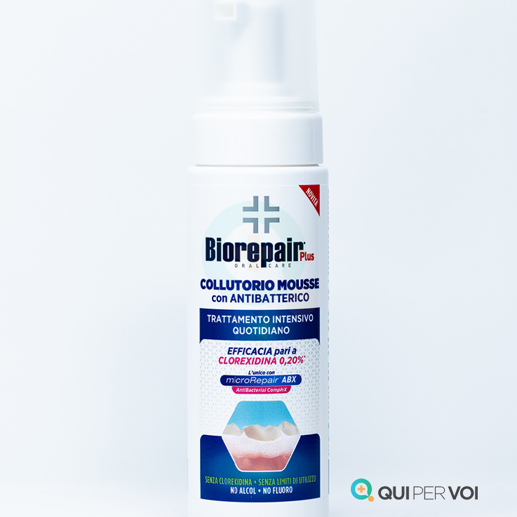 Biorepair Plus Collutorio Mousse Antibatterico Trattamento Intensivo – 200 ml