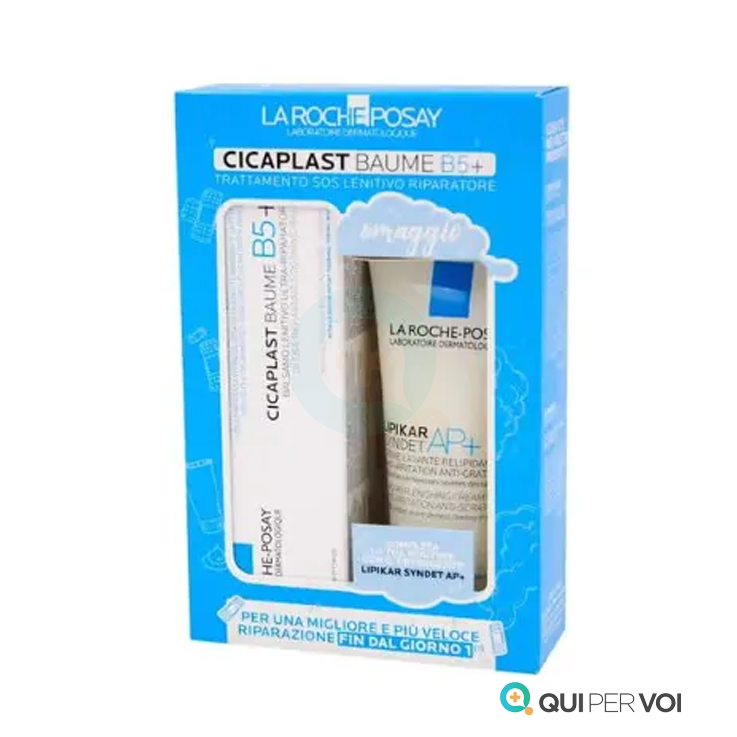 La Roche-Posay Cicaplast Baume B5 100 ml + Lipikar Syndet 100 ml omaggio