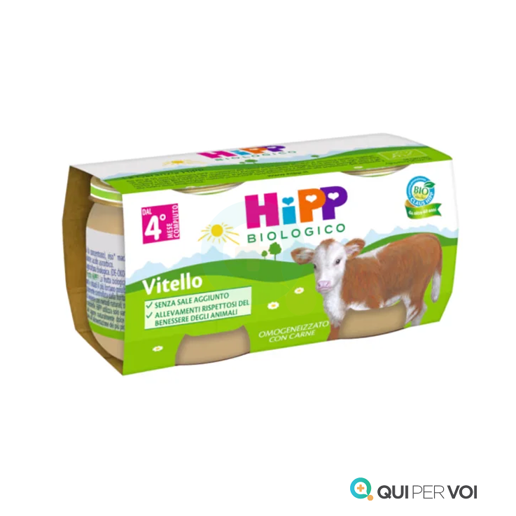 OMO HIPP Bio Vitello 2x80g