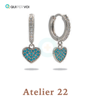 ATELIER 22 ORECCHINO CUORE TU