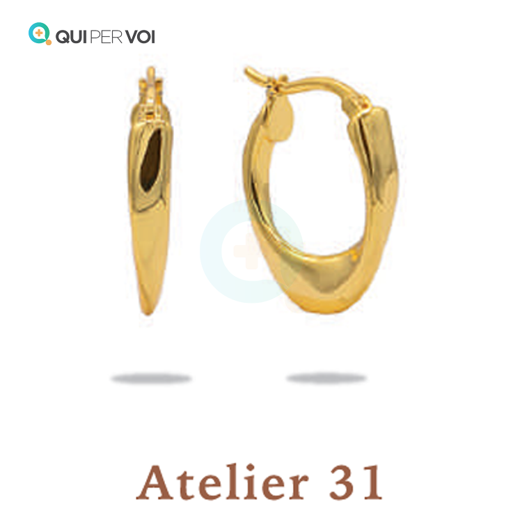 ATELIER 31 ORECCHINO CERCH OND