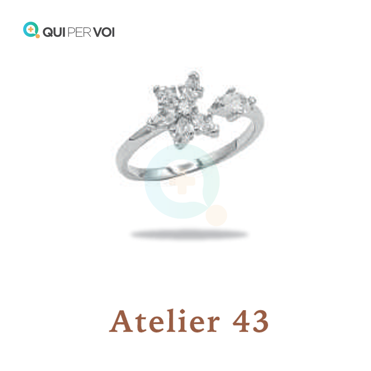 ATELIER 43 ANELLO FIORE