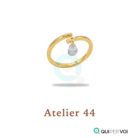 ATELIER 44 ANELLO SOLITARIO OR