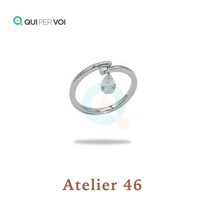 ATELIER 46 ANELLO SOLITARIO AG