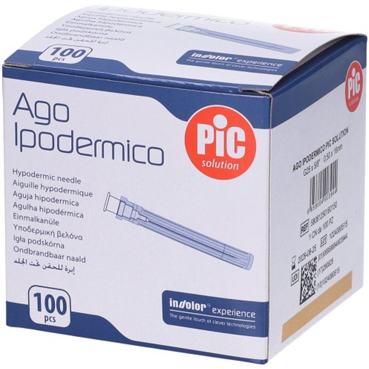 AGO IPODERMICO 25g 100pz*PIC