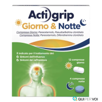 Actigrip Giorno&Notte 12+4 Compresse