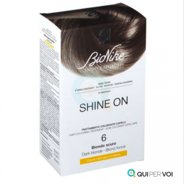 Bionike Shine on Trattamento Colorante Capelli 6 Biondo Scuro