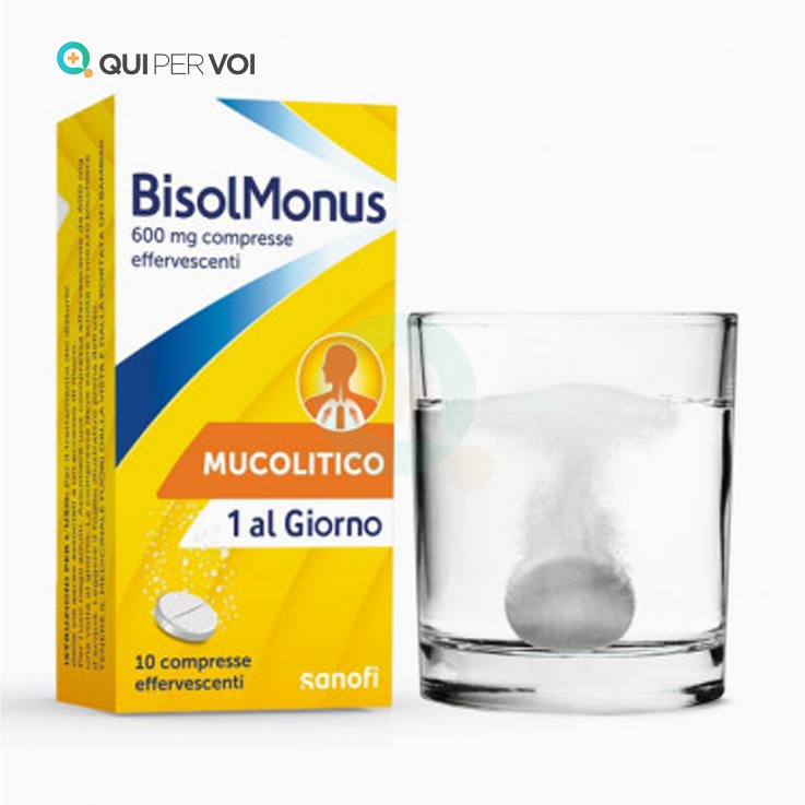 Bisolmonus 600mg 10 Compresse Effervescenti