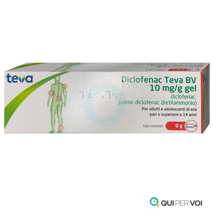 DICLOFENAC TE*GEL 100G 20MG/G