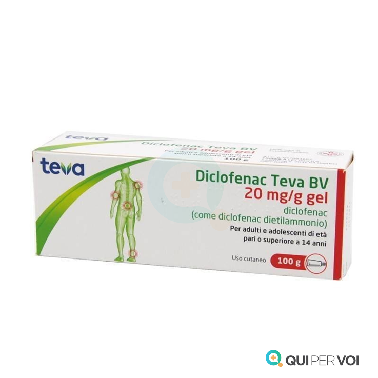 DICLOFENAC TE*GEL 100G 20MG/G