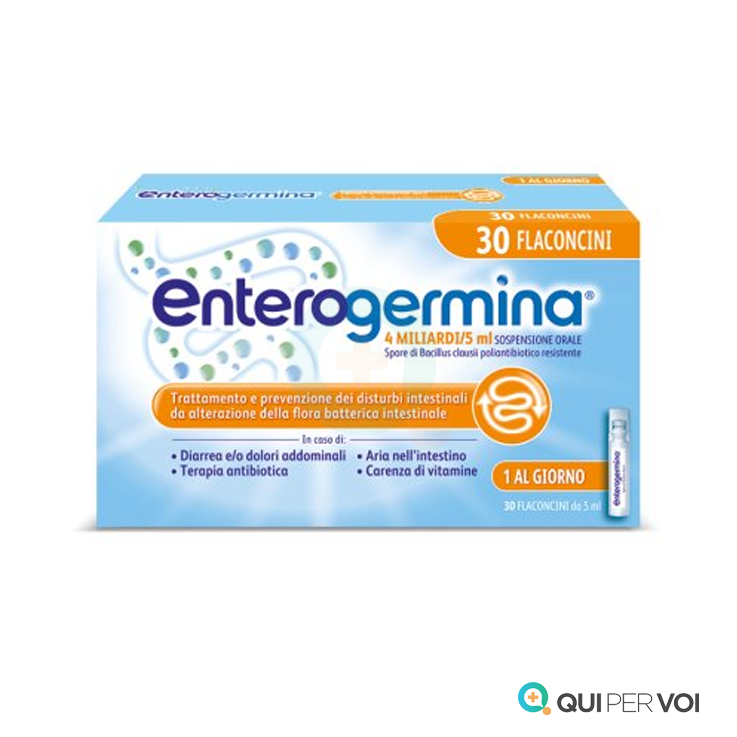 Enterogermina* Os 30 Flaconcini 4 miliardi 5 ml