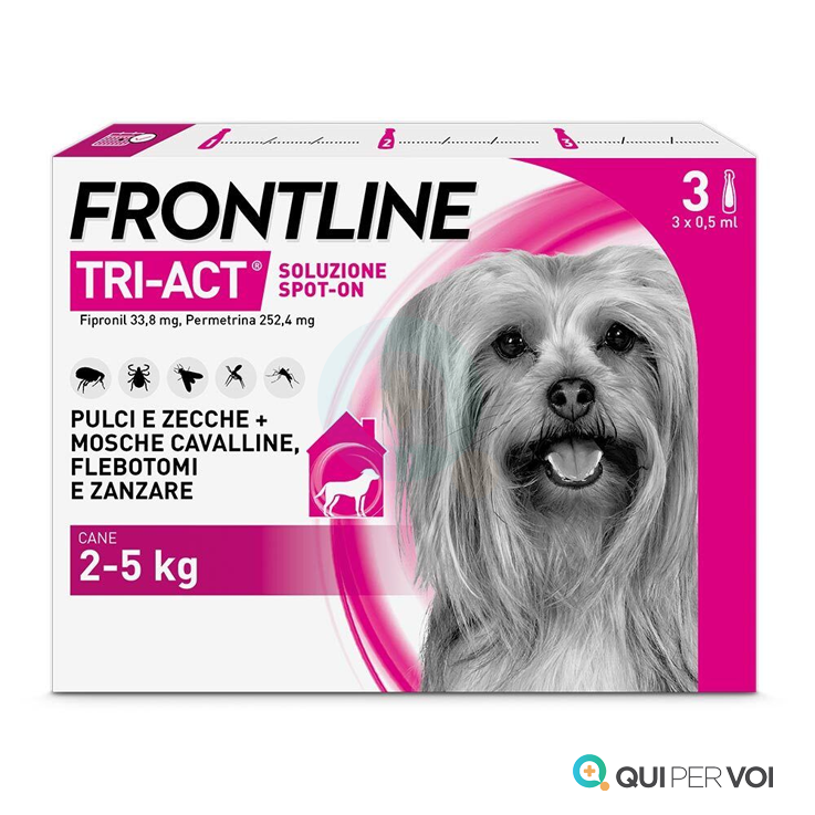 FRONTLINE TRI-ACT*3PIP 2-5KG
