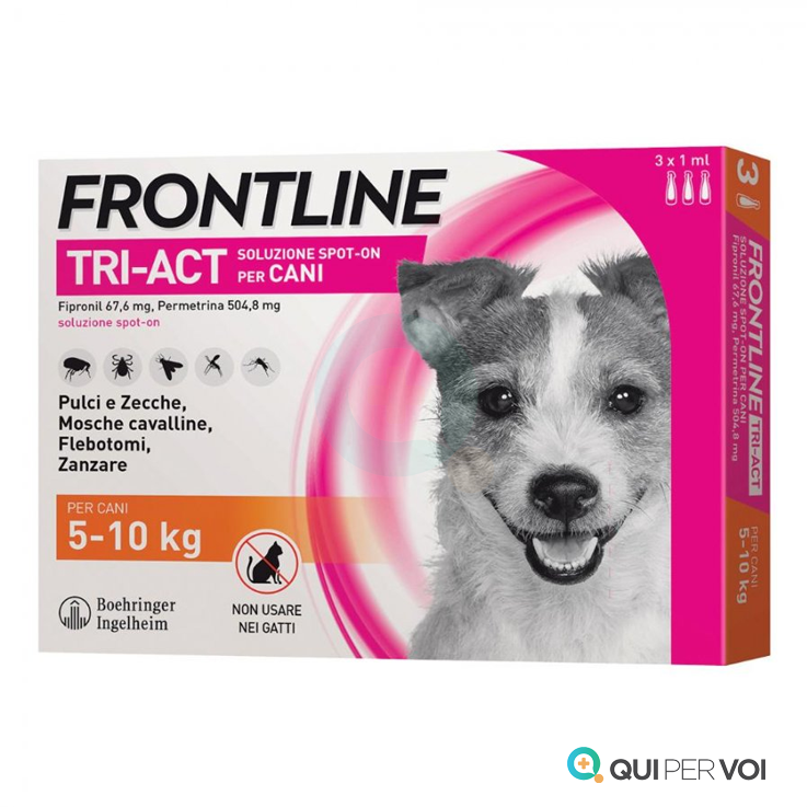 FRONTLINE TRI-ACT*3PIP 5-10KG