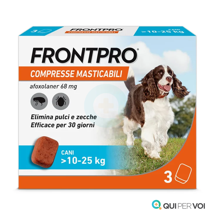 FRONTPRO*3CPR 10-25KG 68MG