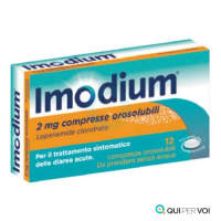 IMODIUM*12CPR OROSOL 2MG