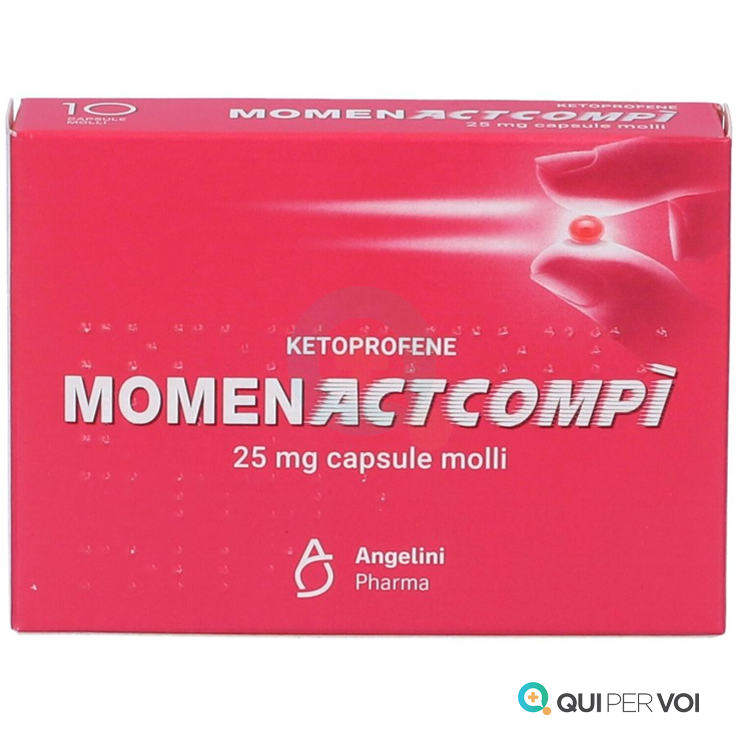 Momenact Compì 10 Capsule 25mg