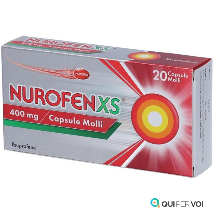 NUROFENXS*20CPS MOLLI 400MG