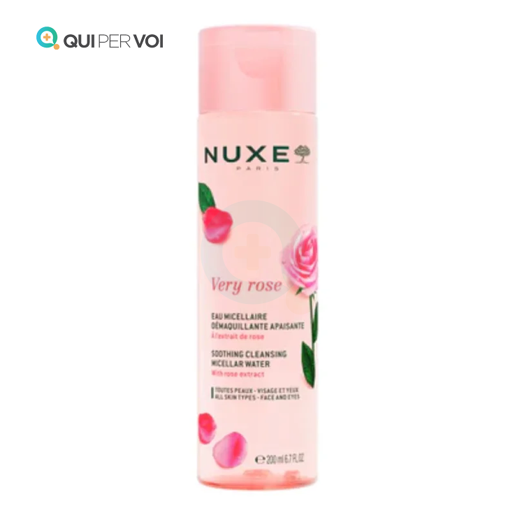Nuxe Very Rose Acqua Micellare Struccante Lenitiva 200ml