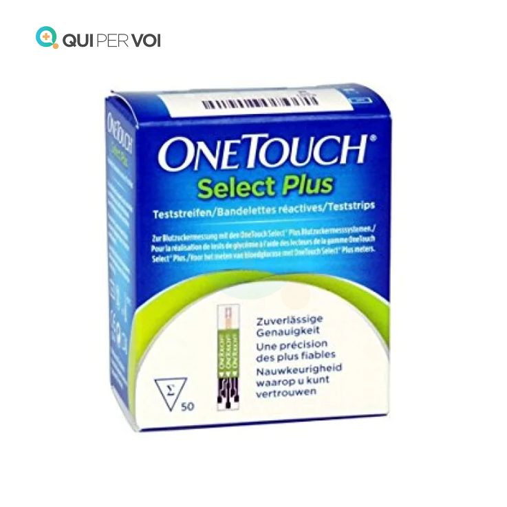 Onetouch Select Plus 50 strisce reattive per misurazione glicemia 