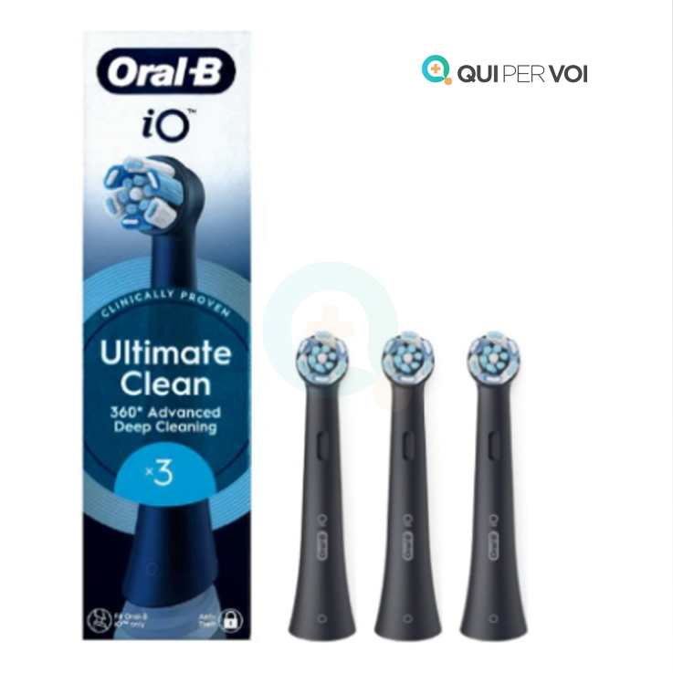 ORAL-B IO Ref.U-Clean Nero 3pz
