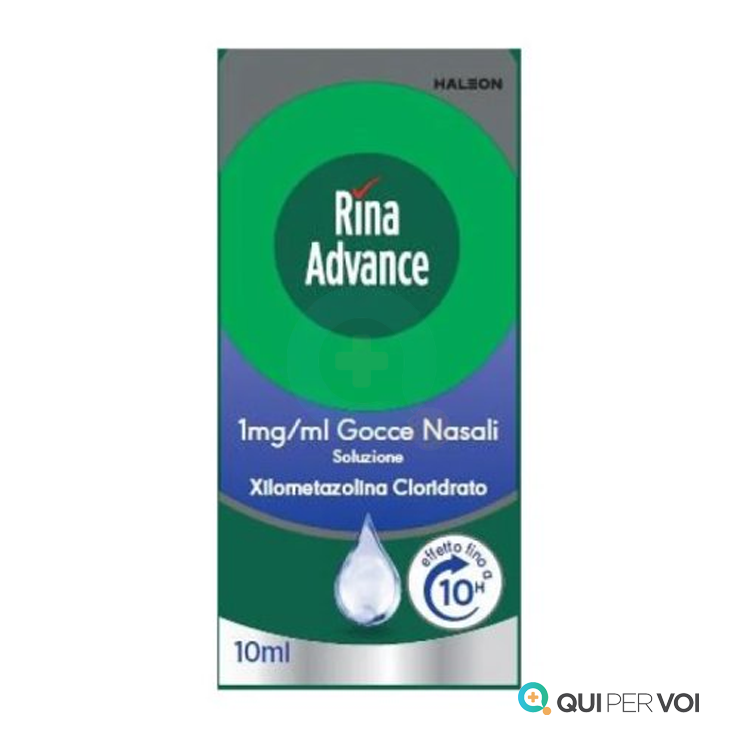 Rina Advance 0,1% Gocce Nasali Soluzione, 10 ml