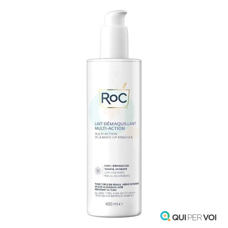 Roc Latte Detergente Multiazione 3 in 1 Viso 400ml