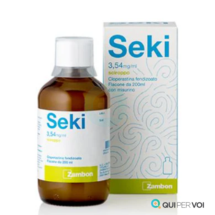 Seki Sciroppo Flacone 200ml 3,54mg/ml