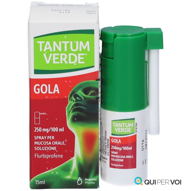 Tantum Verde Gola Spray 0,25% 15 ml 