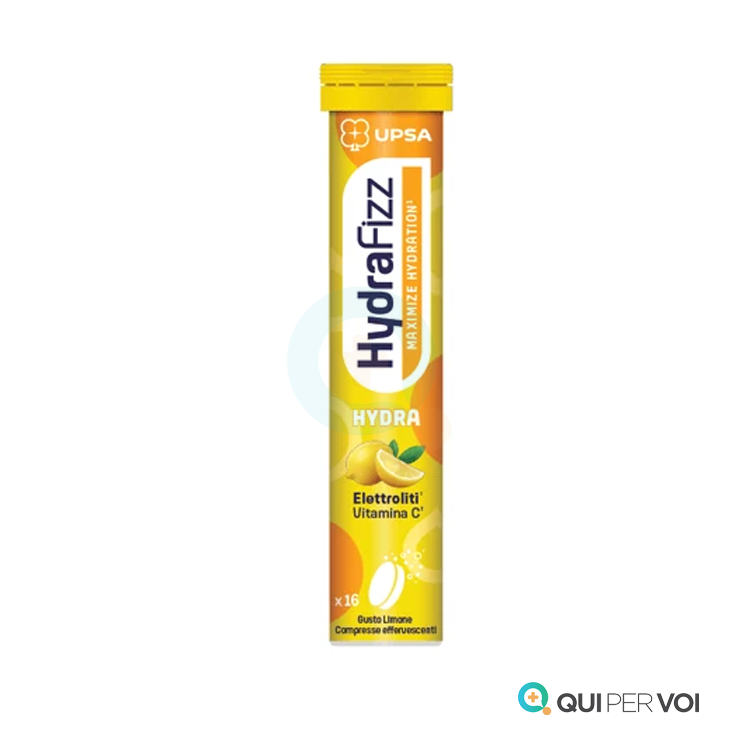 UPSA HYDRAFIZZ LEMON 16CPR