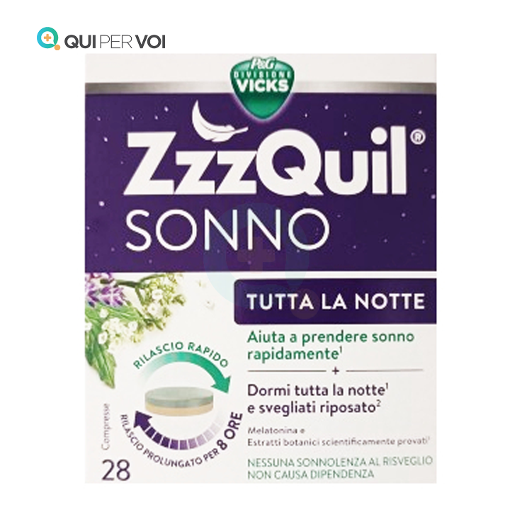 VICKS ZZZQUIL SONNO ALL NIGHT 28