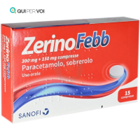 Zerinofebb Adulti 15 Compresse 300+150mg