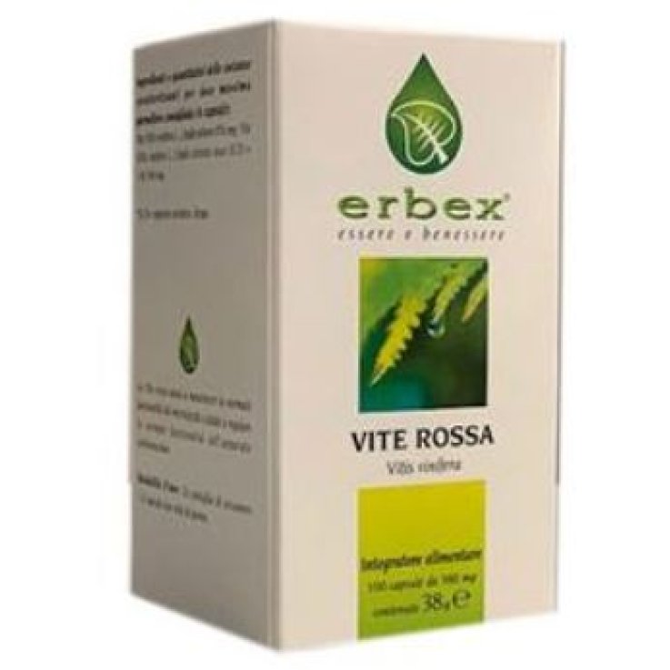 VITE ROSSA 100CPS 380MG ERBEX