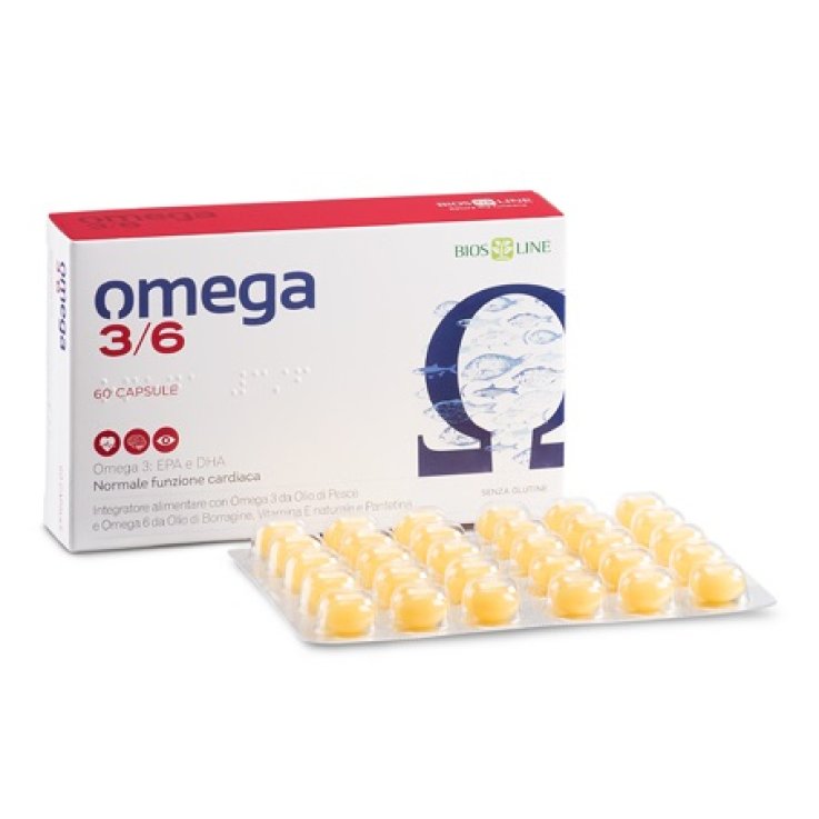 BIOSLINE OMEGA 3-6 60CPS S/G