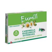 Eumill gocce oculari lenitive disarrossanti 10 flaconcini 0,5 ml 
