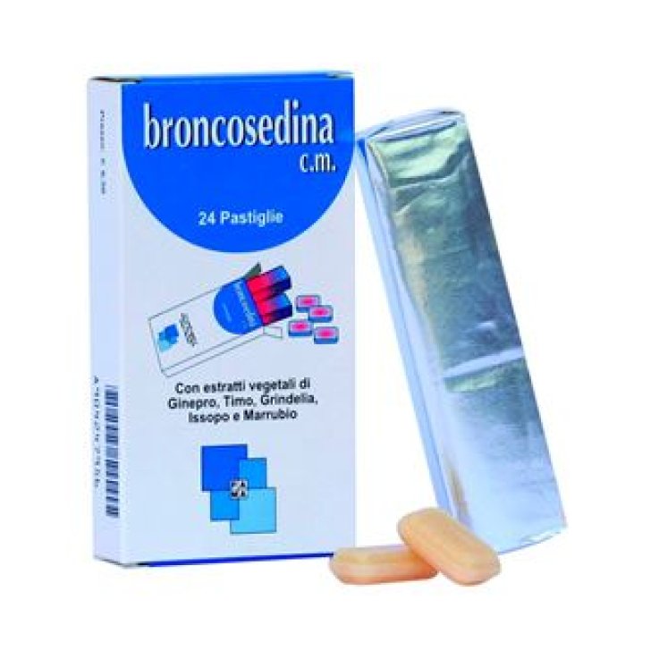 BRONCOSEDINA C.M. 24 PASTIGLIE