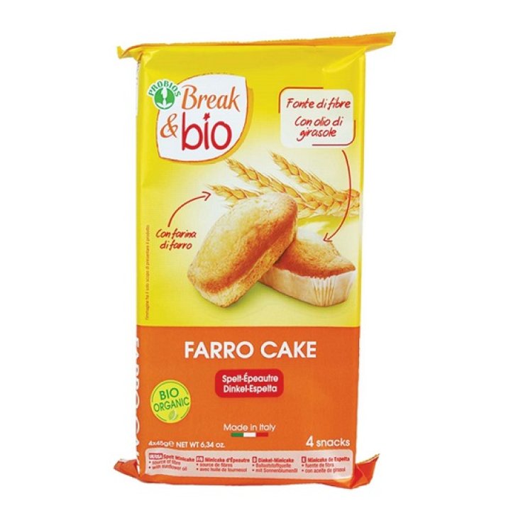 PROBIO B&B PLUMCAKE FARRO BIO 4X