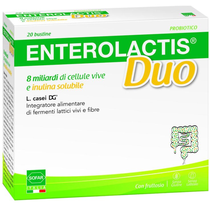 Enterolactis duo polvere fermento lattico 20 bustine 