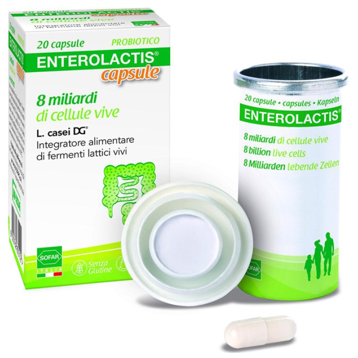 Enterolactis fermenti lattici 20 capsule