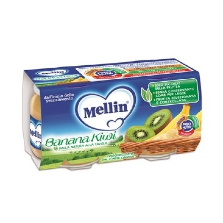 MELLIN OMOG BANANA/KIWI 2X100G