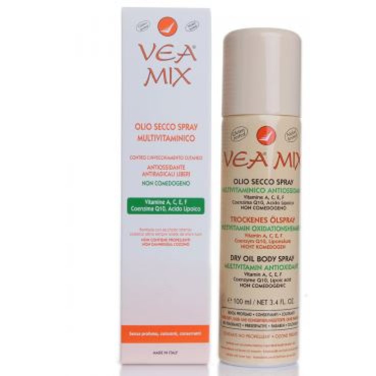 Vea mix olio secco spray multivitaminico antiossidante 100ml 