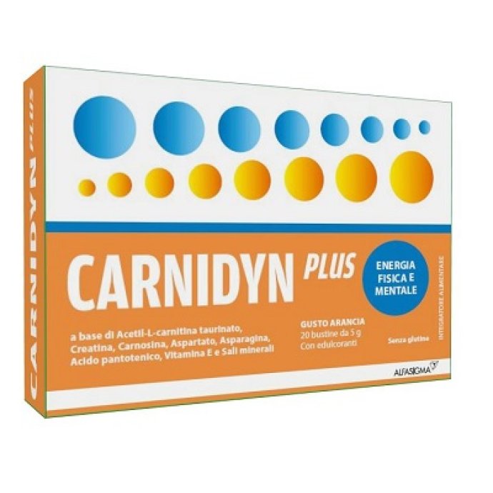 Carnidyn Plus 20 Bustine Energetico